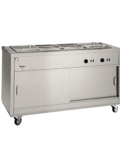 Parry Bain Marie Topped Mobile Hot Cupboard HOT18BM (GM794)
