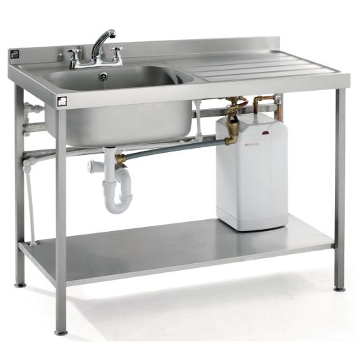 Parry Stainless Steel Fully Assembled Sink Right Hand Drainer 1200mm (GM998)