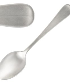 Pintinox Baguette Stonewashed Dessert Spoon (Pack of 12) (GN783)