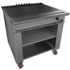 Falcon Chieftain Single Bullseye Solid Top with Castors Natural Gas G1026BX (GP003-N)