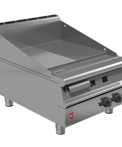 Falcon Dominator Plus 600mm Wide Half Ribbed Natural Gas Griddle G3641R (GP044-N)