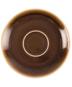 Olympia Kiln Cappuccino Saucer Bark 140mm (Pack of 6) (GP363)