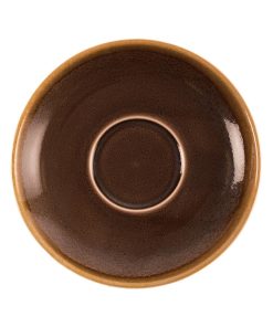 Olympia Kiln Cappuccino Saucer Bark 160mm (Pack of 6) (GP365)