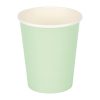 Fiesta Disposable Coffee Cups Single Wall Turquoise 225ml / 8oz (Pack of 50) (GP400)