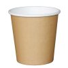 Fiesta Disposable Espresso Cups Single Wall Kraft 112ml / 4oz (Pack of 50) (GP446)