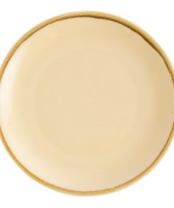 Olympia Kiln Round Plate Sandstone 280mm (Pack of 4) (GP462)
