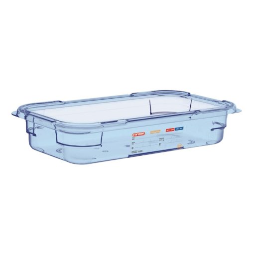 Araven ABS Food Storage Container Blue GN 1/3 65mm (GP578)