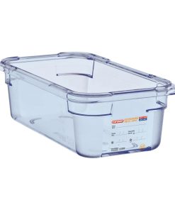 Araven ABS Food Storage Container Blue GN 1/3 100mm (GP579)
