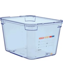 Araven ABS Food Storage Container Blue GN 1/2 200mm (GP586)