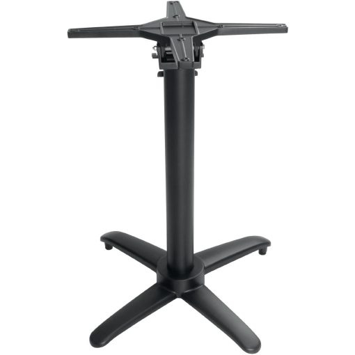 Bolero Aluminium Flip Top Table Base Black (GP773)