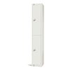 Elite Double Door Manual Combination Locker Locker White (GR303-CL)