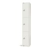 Elite Three Door Electronic Combination Locker White (GR304-EL)