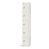 Elite Five Door Manual Combination Locker Locker White (GR306-CL)
