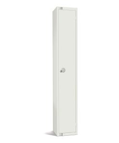 Elite Single Door Coin Return Locker White (GR309-CN)