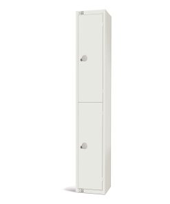 Elite Double Door Manual Combination Locker Locker White (GR310-CL)