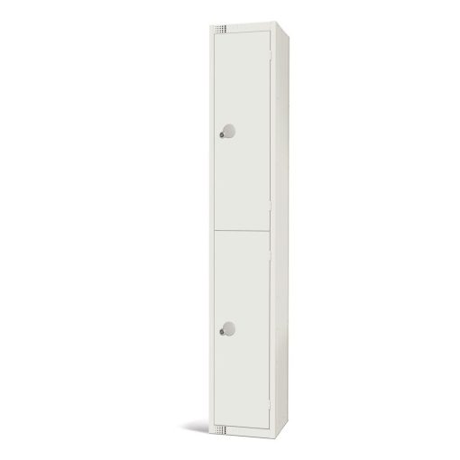Elite Double Door Electronic Combination Locker White (GR310-EL)