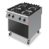 Falcon F900 Four Burner Boiling Hob on Mobile Stand Propane Gas G9084 (GR440-P)