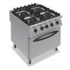 Falcon F900 Four Burner Oven Range on Castors Natural Gas G9184 (GR466-N)