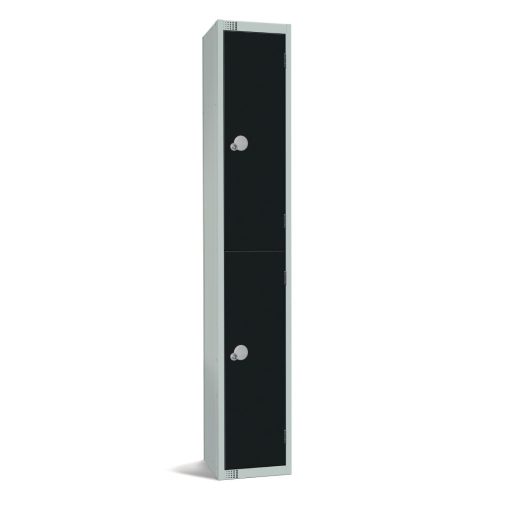 Elite Double Door Manual Combination Locker Locker Black (GR671-CL)