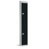 Elite Double Door Manual Combination Locker Locker Black with sloping top (GR671-CLS)