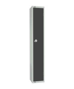 Elite Single Door Coin Return Locker Graphite Grey (GR677-CN)