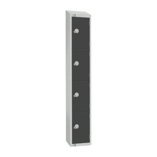 Elite Four Door Manual Combination Locker Locker Graphite Grey (GR680-CLS)