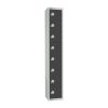 Elite Eight Door Manual Combination Locker Locker Graphite Grey (GR683-CL)