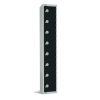 Elite Eight Door Manual Combination Locker Locker Black (GR690-CL)