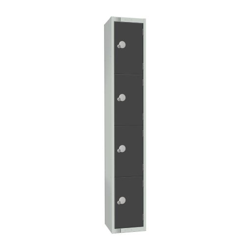 Elite Four Door Manual Combination Locker Locker Graphite Grey (GR694-CL)