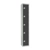 Elite Five Door Electronic Combination Locker Graphite Grey (GR695-EL)