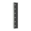 Elite Six Door Coin Return Locker Graphite Grey (GR696-CN)