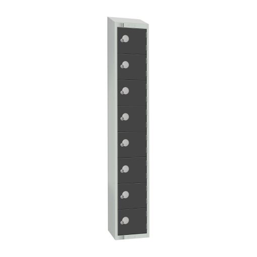 Elite Eight Door Manual Combination Locker Locker Graphite Grey (GR697-CLS)