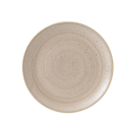 Churchill Stonecast Coupe Plate Nutmeg Cream 288mm (Pack of 12) (GR934)