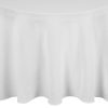 Occasions Round Tablecloth White 3050mm (GW440)