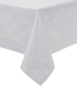 Luxor Tablecloth White 1150 x 1150mm (GW443)
