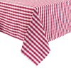 Gingham Tablecloth Red 890 x 890mm (HB581)