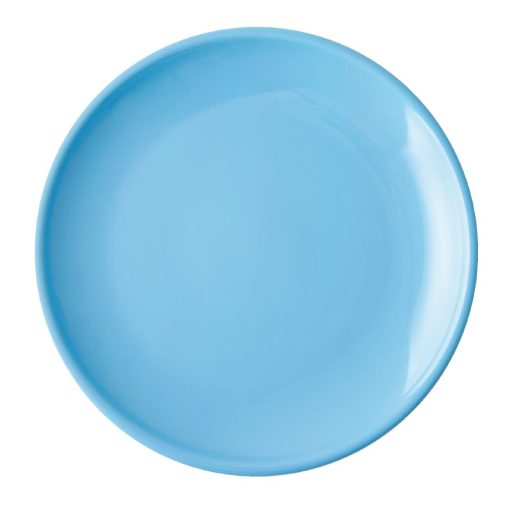 Olympia Cafe Coupe Plate Blue 205mm (Pack of 12) (HC400)