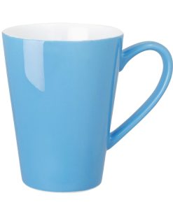 Olympia Cafe Latte Cups Blue 340ml (Pack of 12) (HC408)