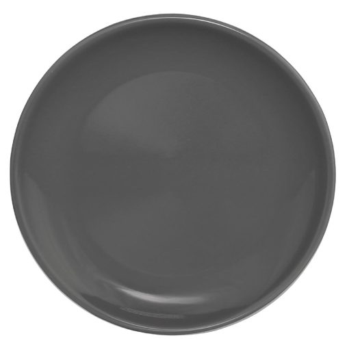 Olympia Cafe Coupe Plate Charcoal 250mm (Pack of 6) (HC526)