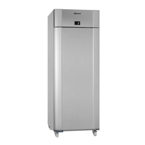 Gram Eco Twin 1 Door 601Ltr Freezer Vario Silver F 82 RAG C1 4N (HC634-SC)