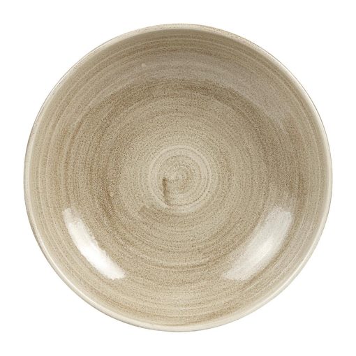 Churchill Stonecast Patina Antique Coupe Bowls Taupe 248mm (Pack of 12) (HC790)