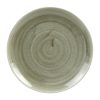 Churchill Stonecast Patina Antique Round Coupe Plates Green 217mm (Pack of 12) (HC808)