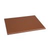 Hygiplas High Density Brown Chopping Board Small (HC864)