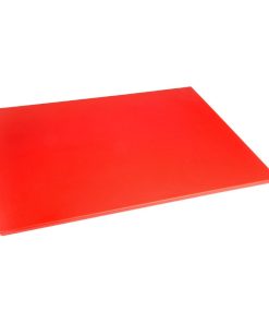 Hygiplas Low Density Red Chopping Board Large (HC877)