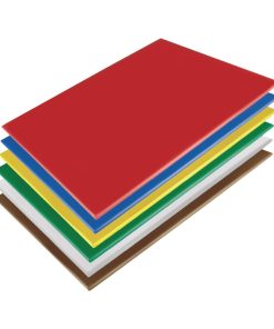 Hygiplas Low Density Chopping Boards 600x450x10mm (Pack of 6) (HC879)