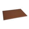 Hygiplas High Density Brown Chopping Board Standard (J004)