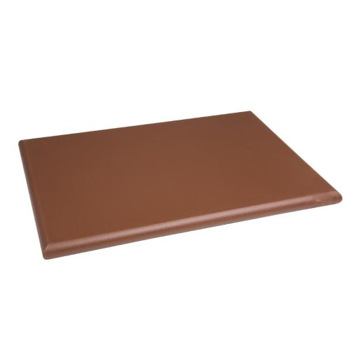 Hygiplas Extra Thick High Density Brown Chopping Board Standard (J035)