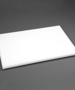 Hygiplas Extra Thick High Density White Chopping Board Standard (J038)