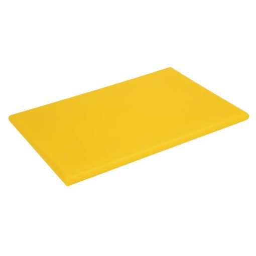 Hygiplas Extra Thick High Density Yellow Chopping Board Standard (J039)