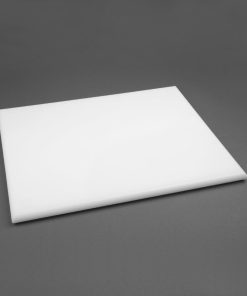 Hygiplas Extra Thick High Density White Chopping Board Large (J044)